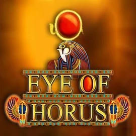 Eye of Horus logo by RTG (Reel Time Gaming) at Spinfin Casino