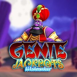 Official Jackpots logo: Genie Jackpots Wishmaker by Blueprint Gaming at Spinfin Casino