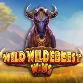 Wild Wildebeest Wins online game logo by Pragmatic Play on spinfinn.ch